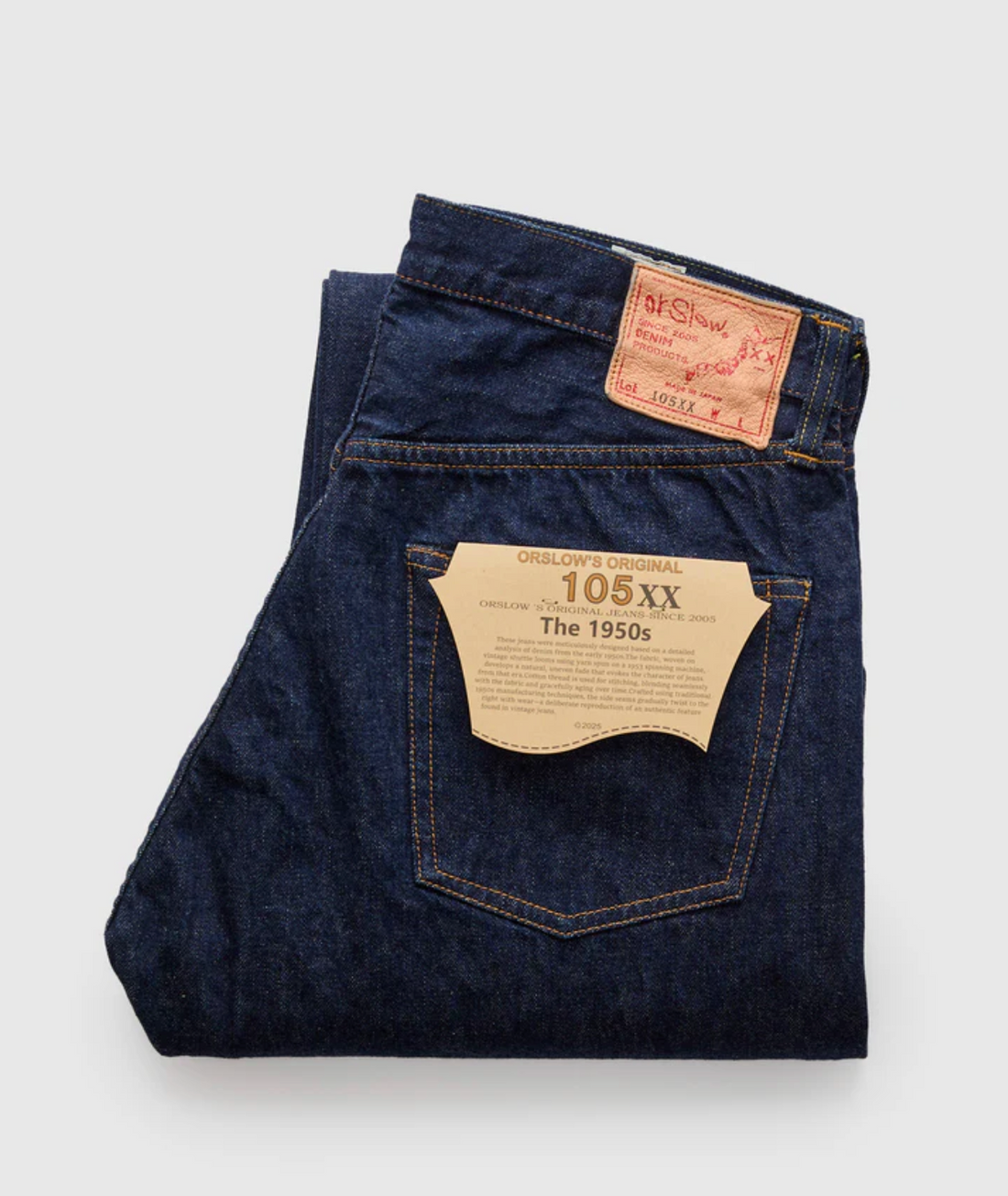 Orslow - "The 1950s" 105XX 13.7oz Selvedge Denim - Standard Fit