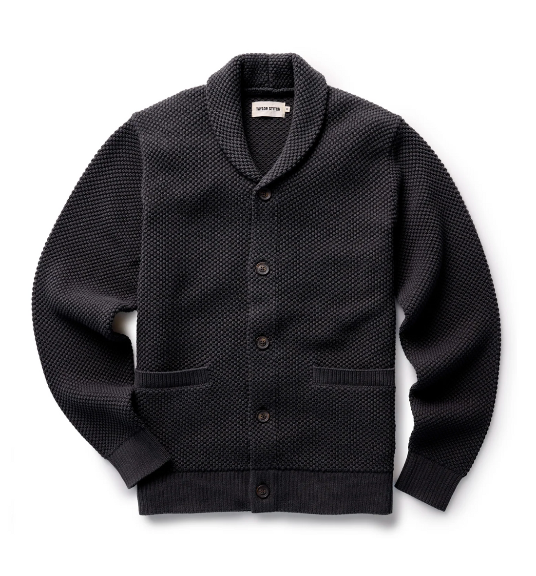 Taylor Stitch - The Crawford Sweater in Charcoal