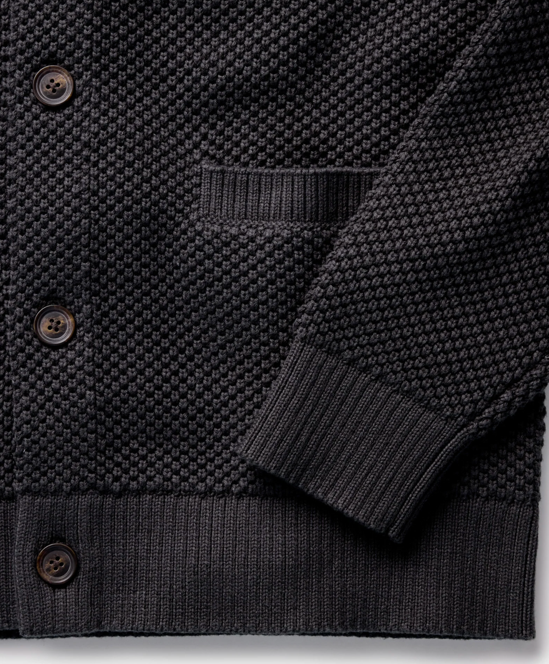 Taylor Stitch - The Crawford Sweater in Charcoal