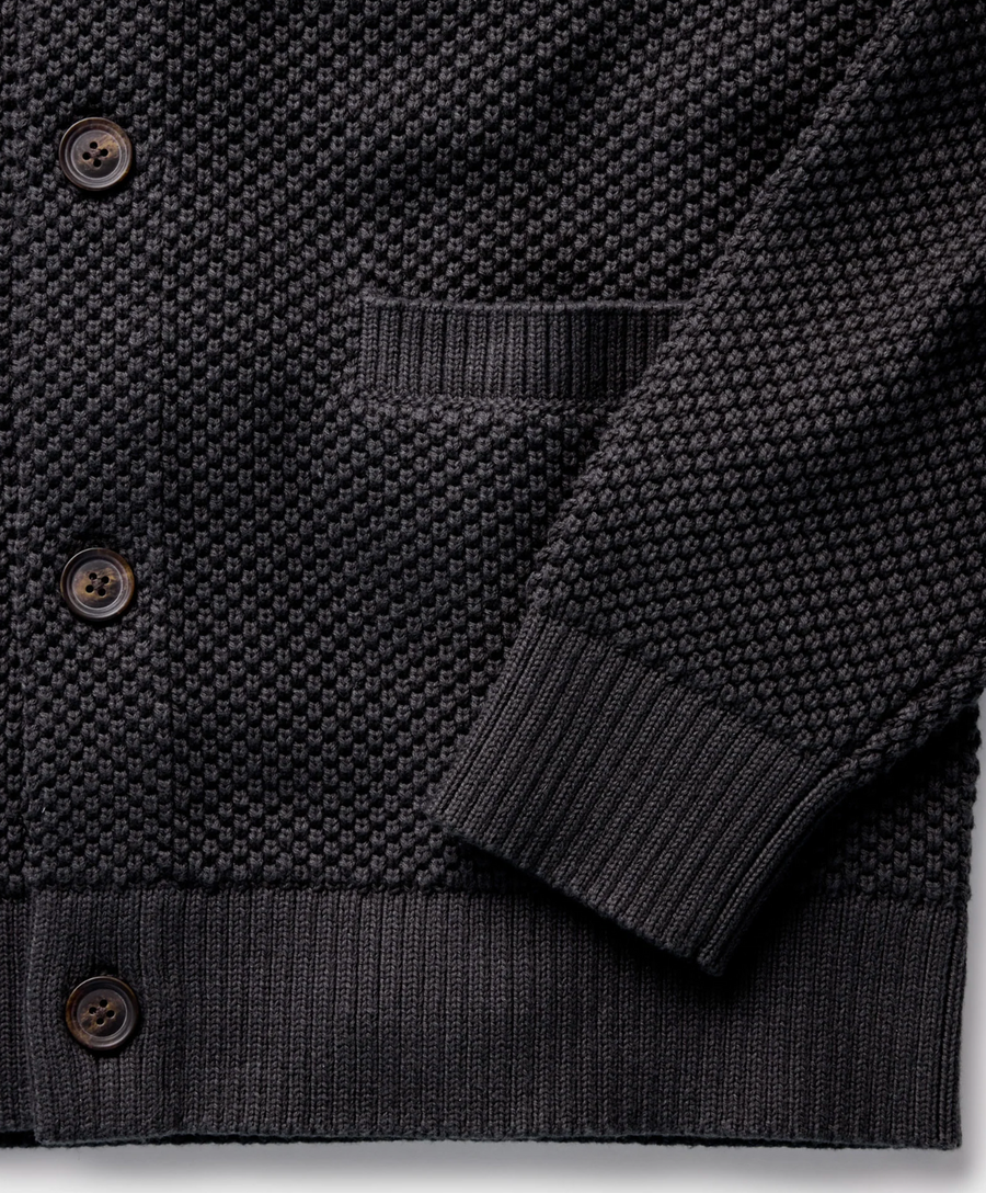 Taylor Stitch - The Crawford Sweater in Charcoal