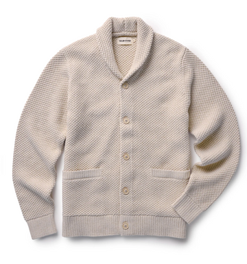 Taylor Stitch - The Crawford Sweater in Marled Natural