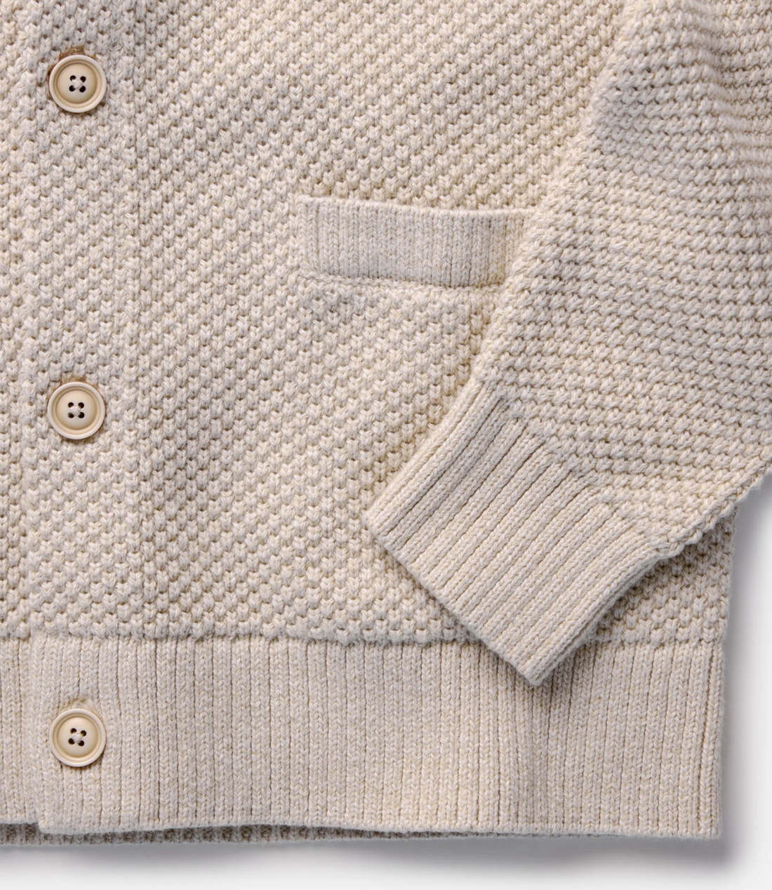 Taylor Stitch - The Crawford Sweater in Marled Natural
