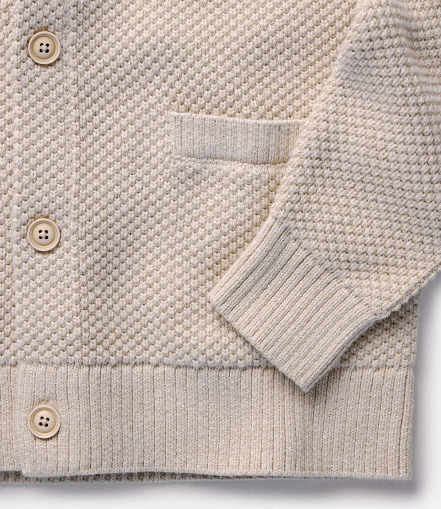 Taylor Stitch - The Crawford Sweater in Marled Natural