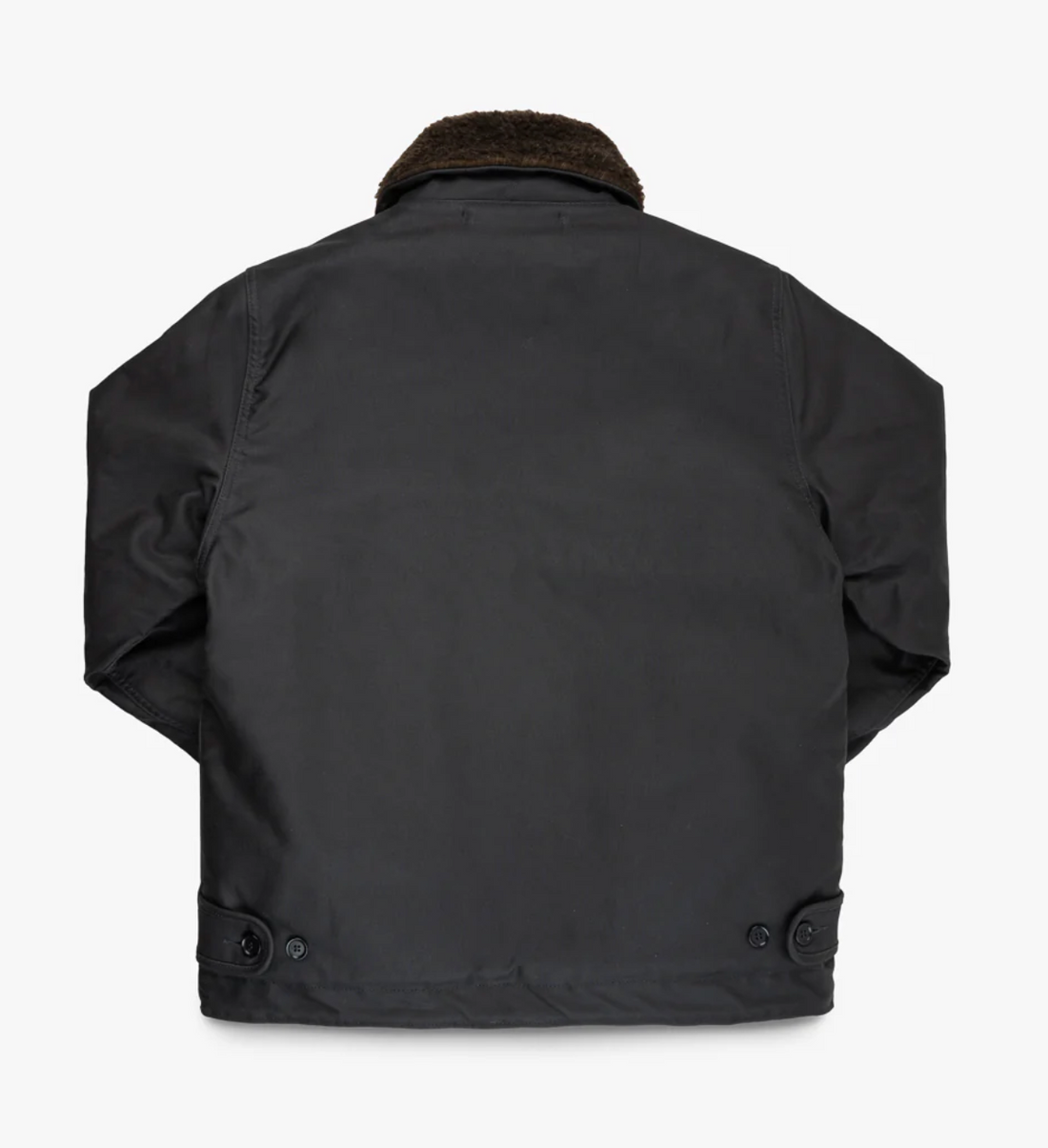Iron Heart - Oiled Whipcord N1 Deck Jacket - Black