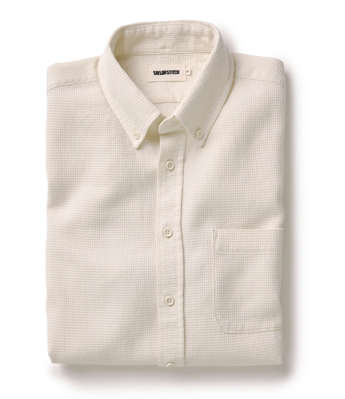 Taylor Stitch - The Jack in Vintage White Waffle