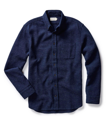 Taylor Stitch - The Jack in Rinsed Indigo Waffle