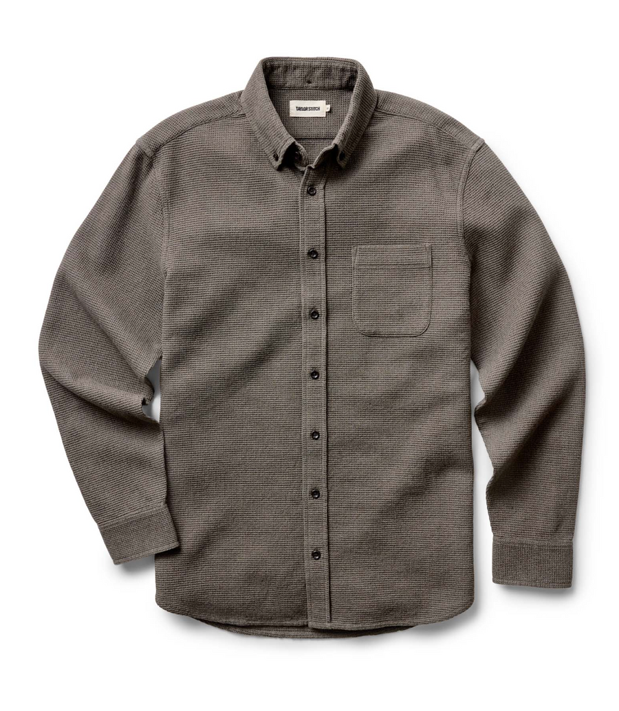 Taylor Stitch - The Jack in Fatigue Olive Waffle