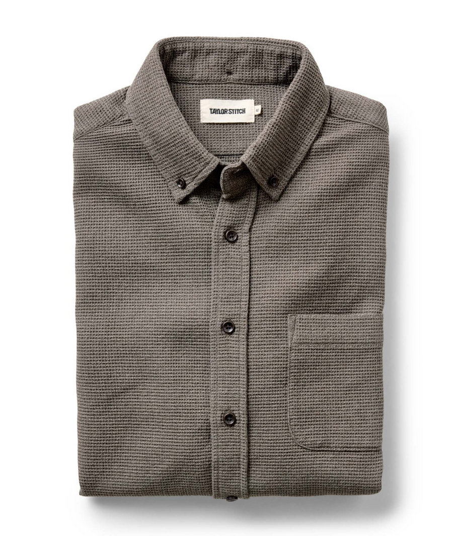 Taylor Stitch - The Jack in Fatigue Olive Waffle