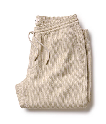 Taylor Stitch - The Après Pant in Natural Sashiko