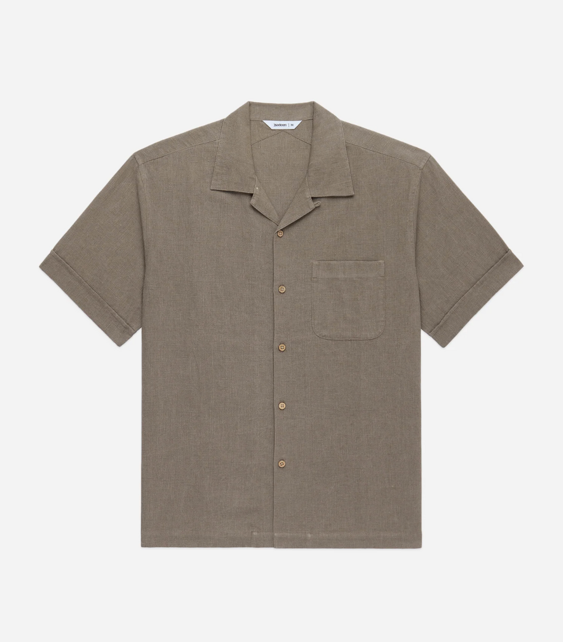 3sixteen - Vacation Shirt in Almond Linen