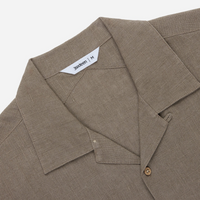 3sixteen - Vacation Shirt in Almond Linen
