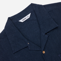 3sixteen - Vacation Shirt in Blue Linen