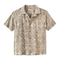Outerknown - The BBQ Shirt in Kelp Bloom Ripples