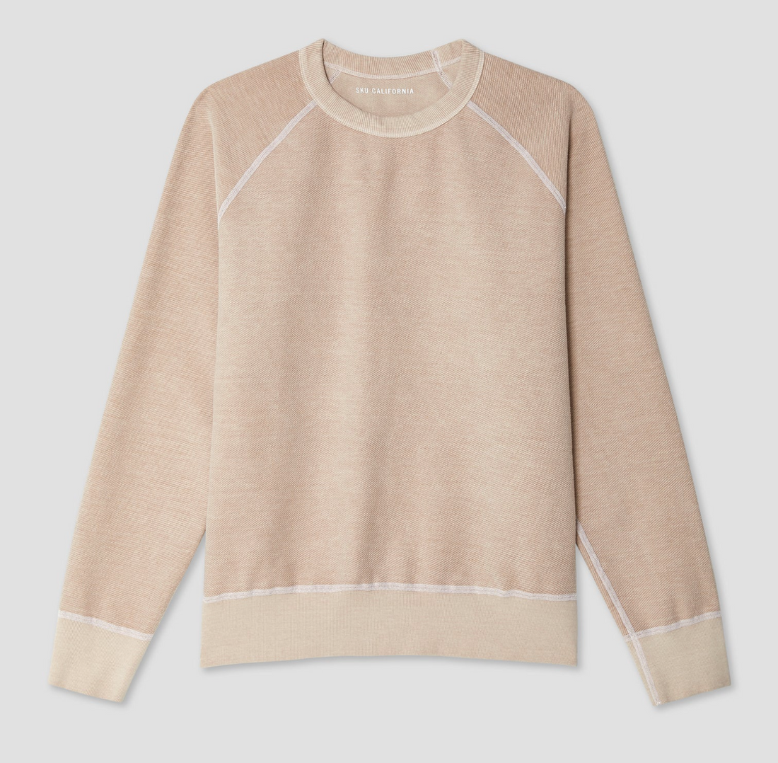 Save Khaki United - American Twill Back Terry Crew Reversible Sweatshirt