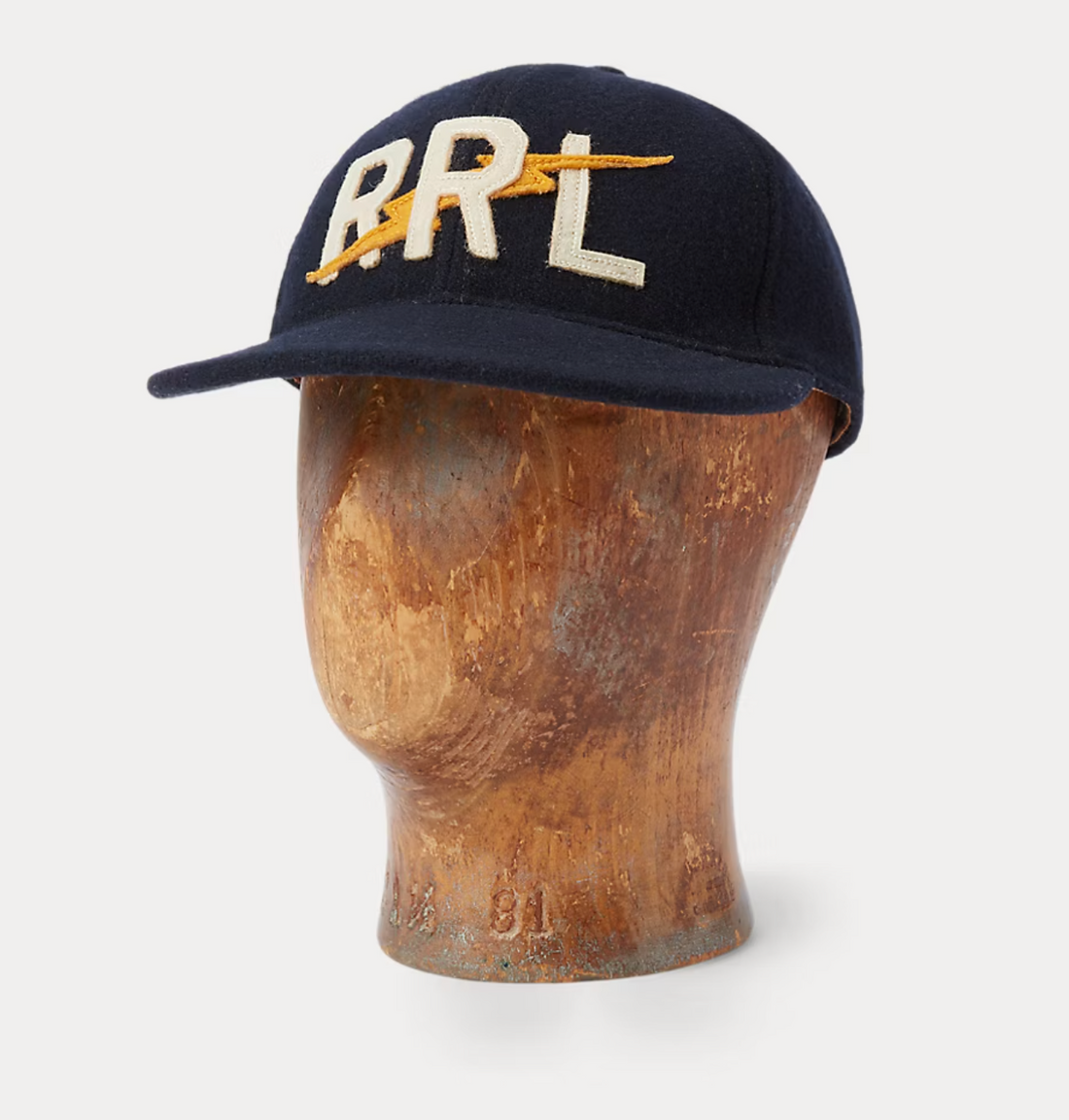 Double RL - Logo Wool Blend Felt Ball Cap