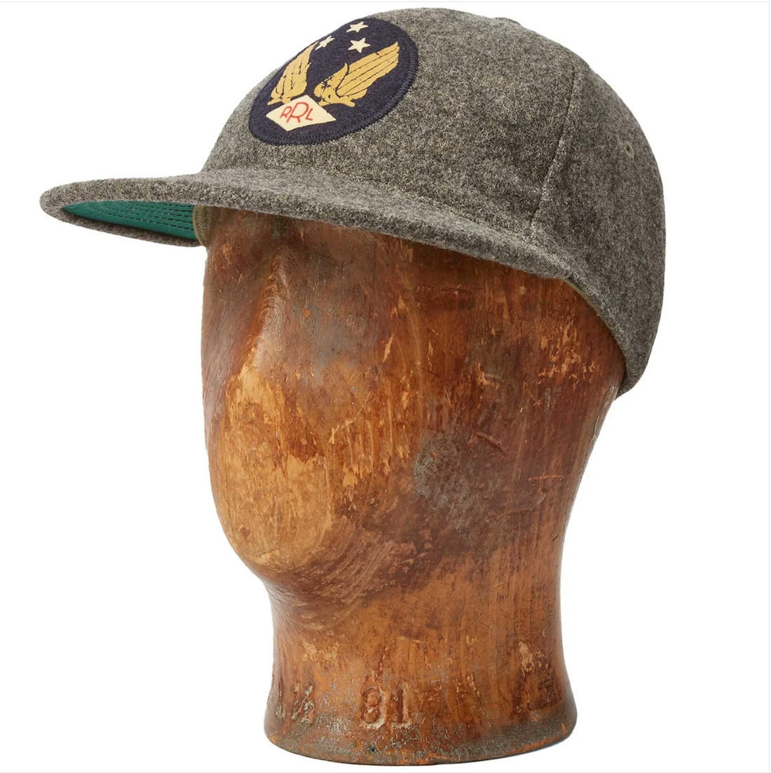 Double RL - Logo Wool Blend Felt Ball Cap