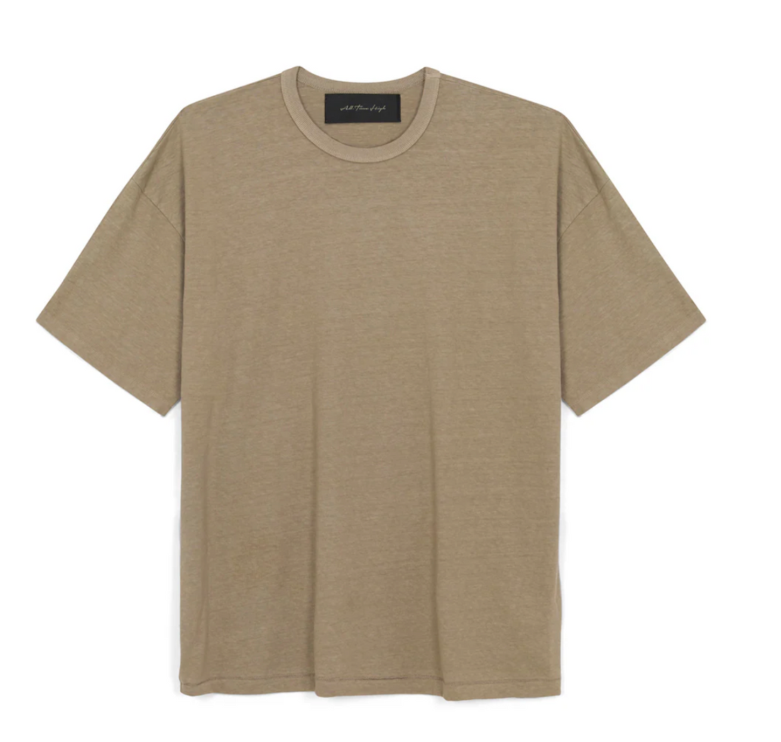 All Time High - Hemp Tee in Clay