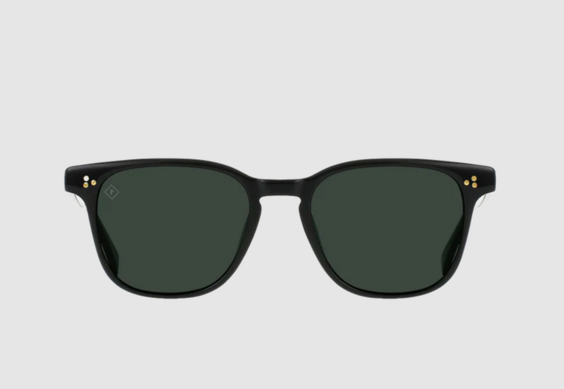 Raen - Alvez in Recycled Black / Green Polarized