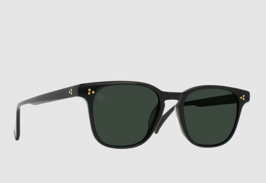 Raen - Alvez in Recycled Black / Green Polarized