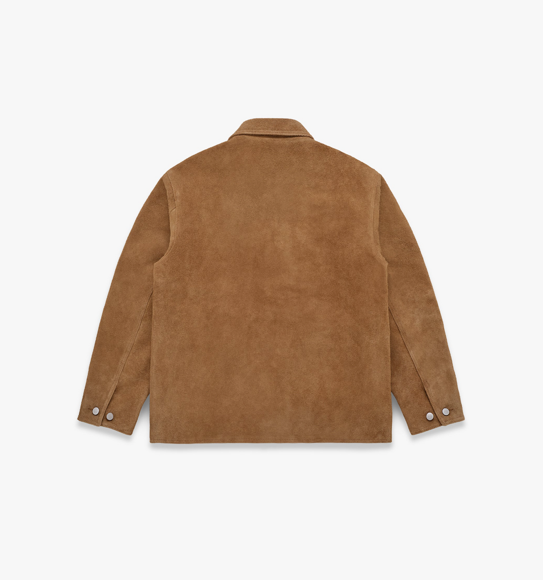 Knickerbocker - Shag-Pile Suede Coat in Earth