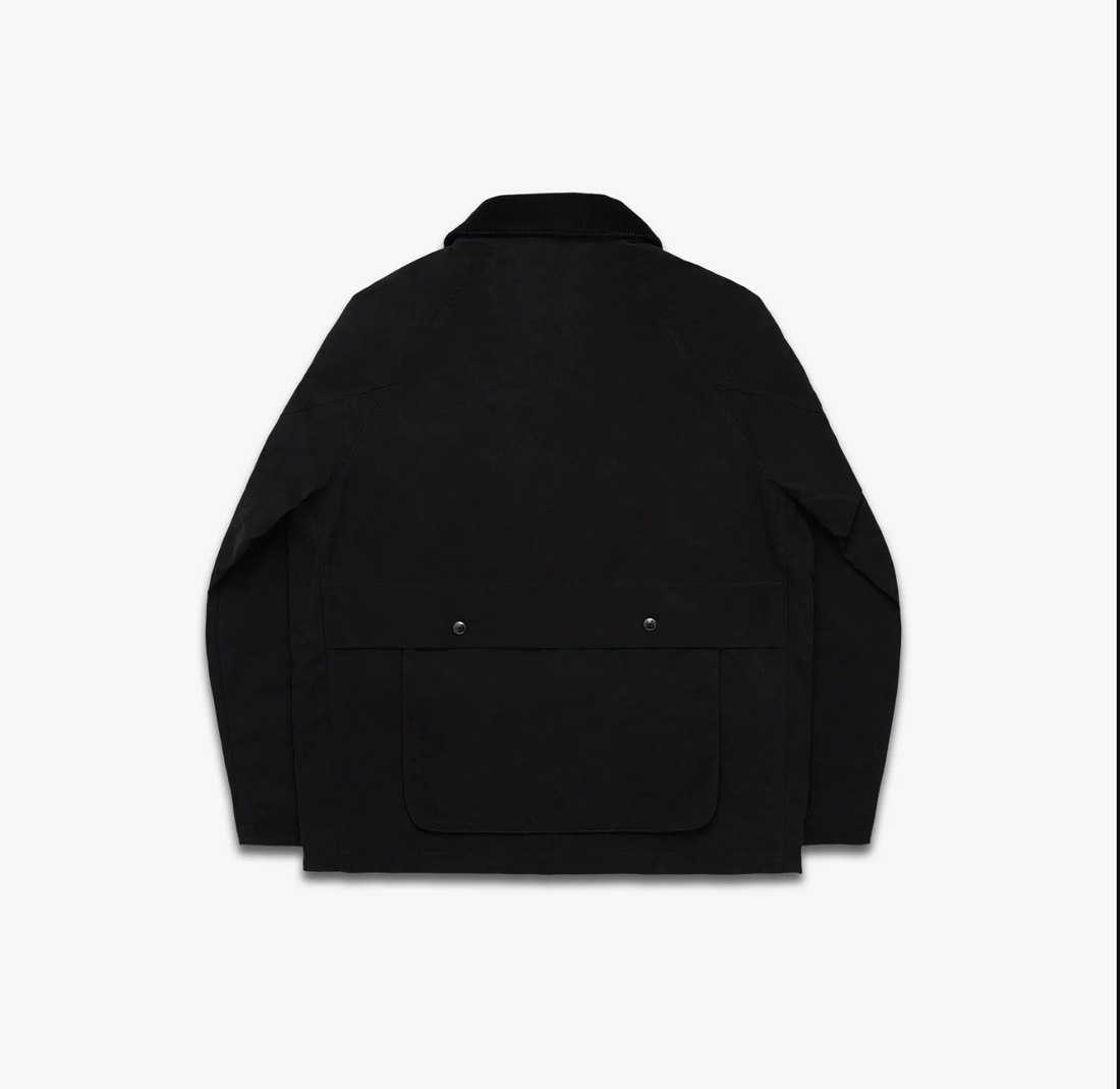Knickerbocker - Highland Dry-Wax Cotton & Nylon Coat in Black