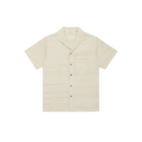 3sixteen - Leisure Shirt in Ivory Handloom Silk