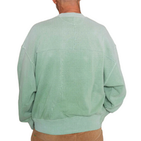 Dr. Collectors - Relax French Terry 100% Cotton Sunfaded Smoke Green