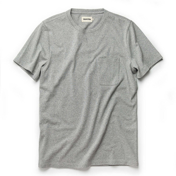 Taylor Stitch - The Heavy Bag Tee in Aluminum