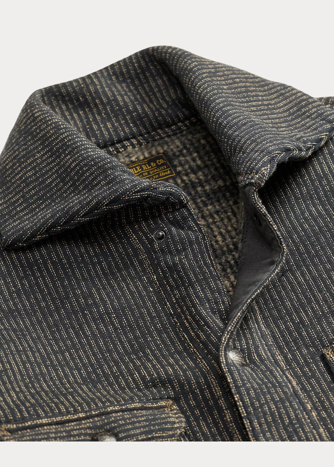 Double RL - Fleece Work Jacket in Grey