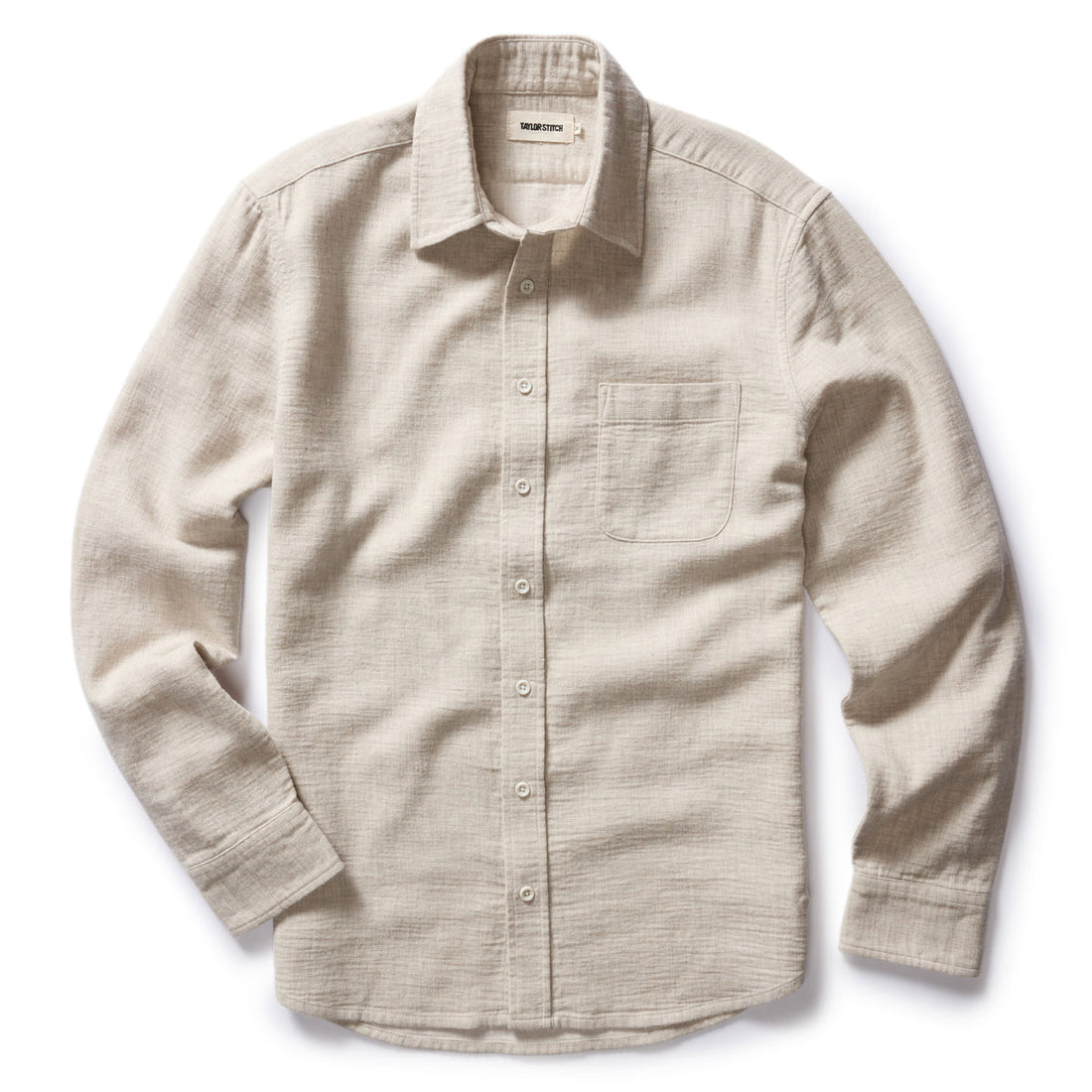 Taylor Stitch - The California in Oat Heather Double Cloth