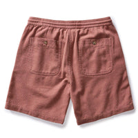 Taylor Stitch - The Après Short in Fired Brick Dobby
