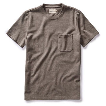 Taylor Stitch - The Heavy Bag Tee In Smoked Olive