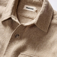 Taylor Stitch - The Point Shirt in Heather Oat Linen Tweed