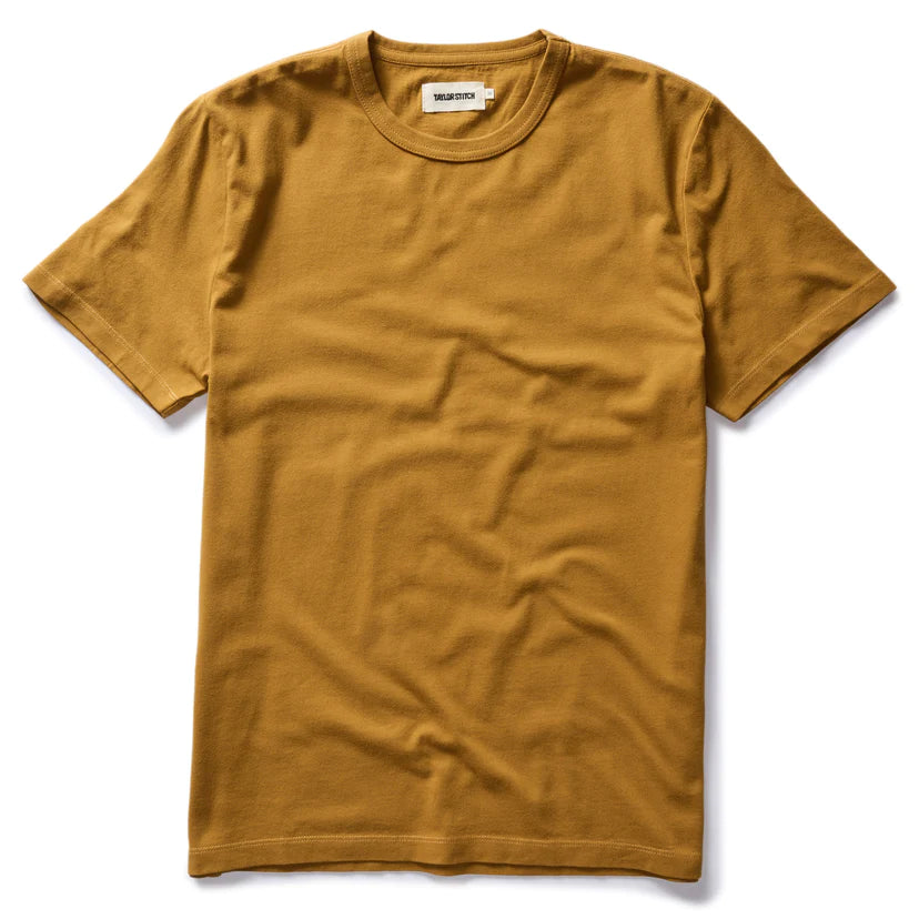 Taylor Stitch - The Organic Cotton Tee in Old Gold