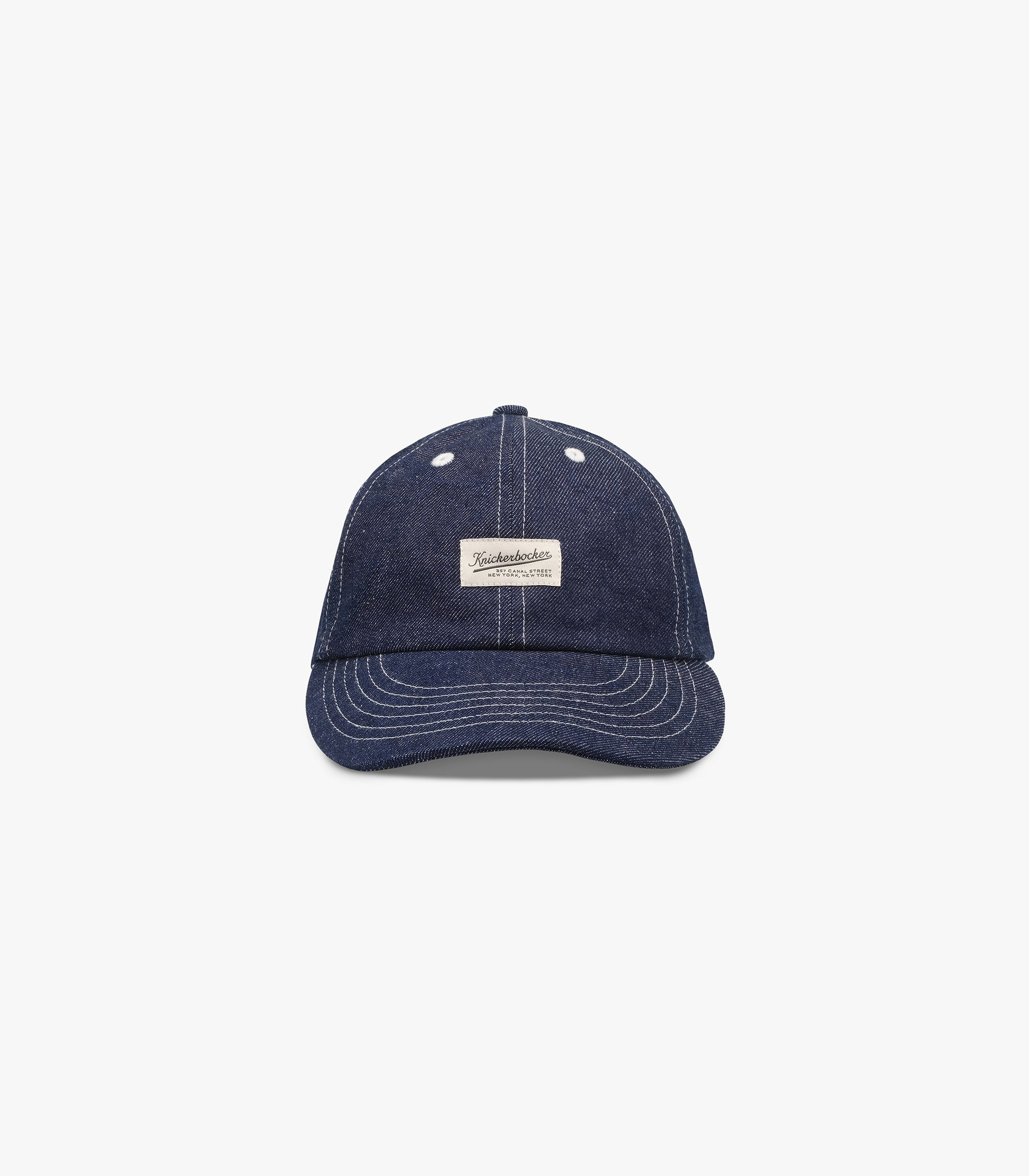 Knickerbocker - Pacific Denim Cap - Dark Wash Indigo – Fountainhead NY
