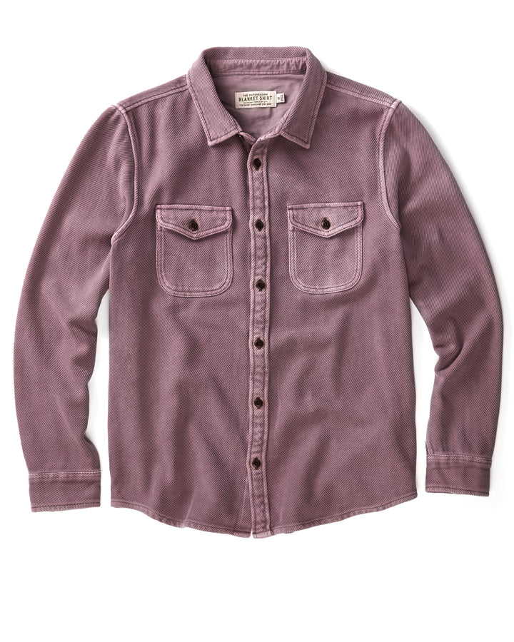 Outerknown - Chroma Blanket Shirt in Lilac Sands