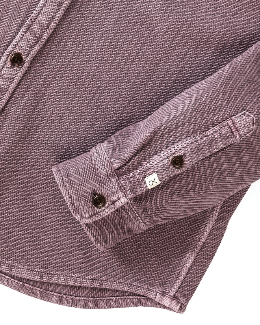 Outerknown - Chroma Blanket Shirt in Lilac Sands