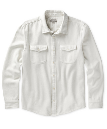 Outerknown - Chroma Blanket Shirt in Salt