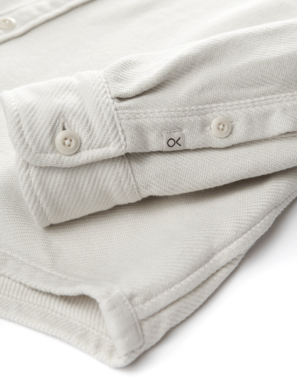 Outerknown - Chroma Blanket Shirt in Salt