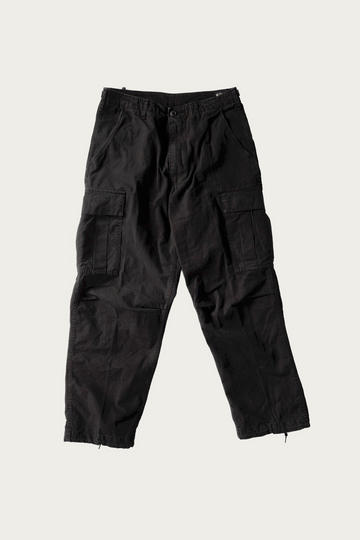 orSlow - Stone Black Vintage Fit 6 Pocket Cargo Pants - Black Stone