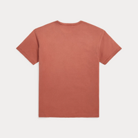 Double RL - Short-Sleeve Garment-Dyed Crewneck T-shirt - Red 1