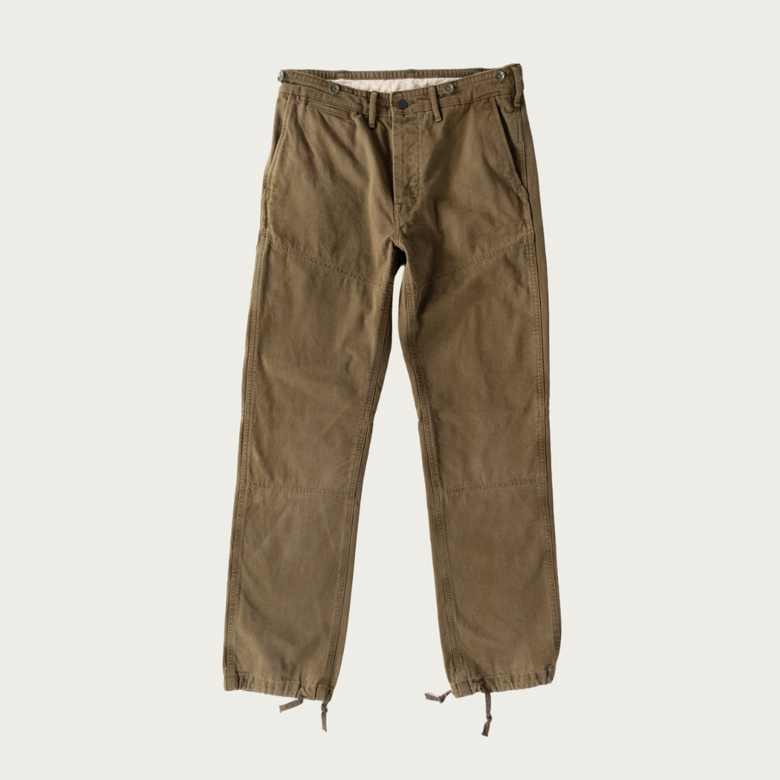 Double RL - Cotton Canvas Curtiss Work Pant - Olive