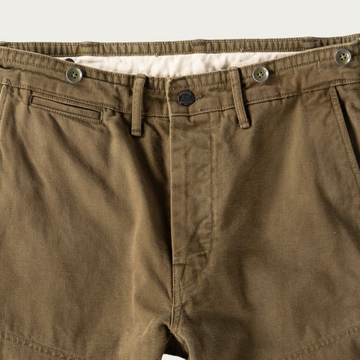 Double RL - Cotton Canvas Curtiss Work Pant - Olive