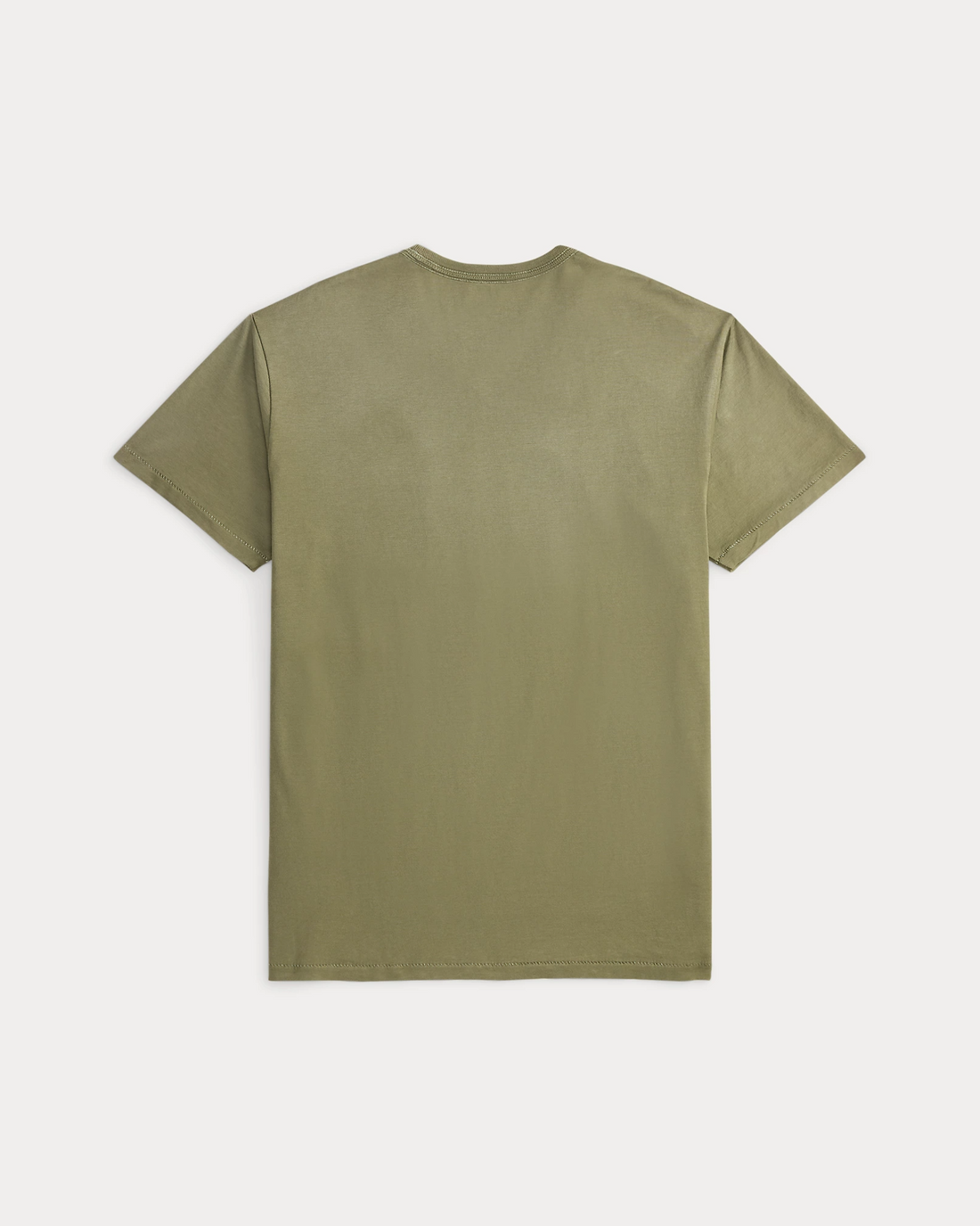 Double RL - Short-sleeve Cotton Jersey Knit Tube Pocket T-sh1rt - Valley Moss