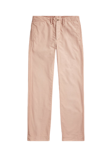 Double RL - Office Chino Pant in Sun Faded Pink
