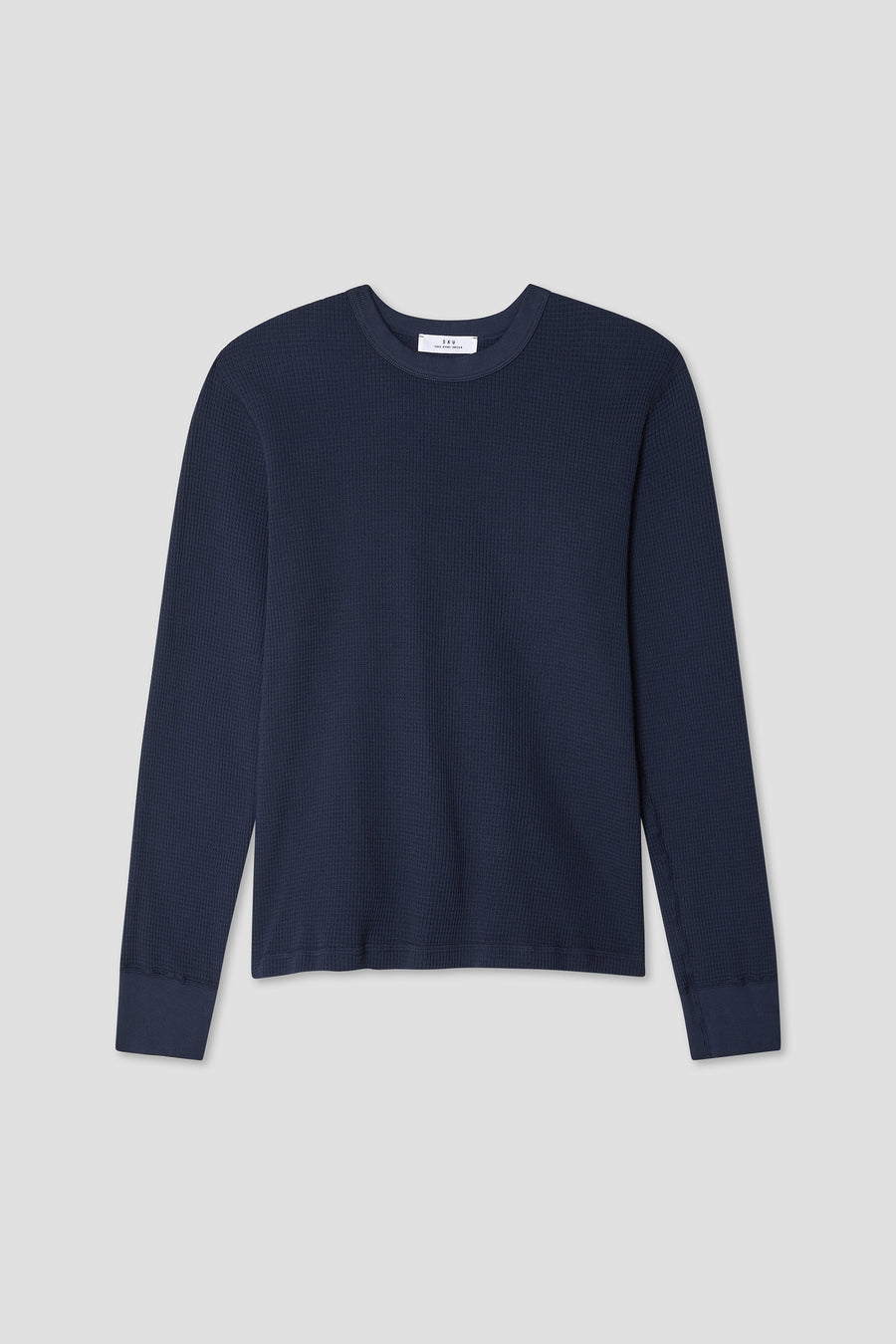 Save Khaki United - L/S Crew Waffle Tee