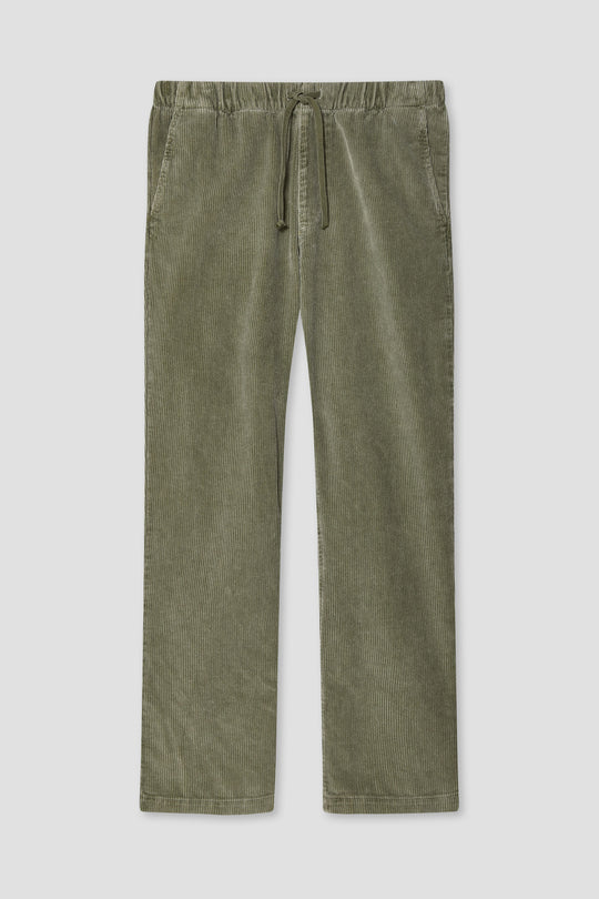 Save Khaki United - Wide Wale Cord Easy Chino in Lichen