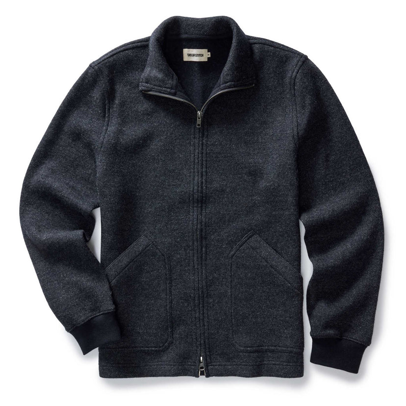 Taylor Stitch - The Evans Jacket in Navy Birdseye Wool