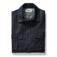 Taylor Stitch - The Saddler Shirt in Indigo Broken Twill