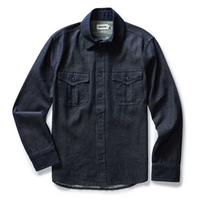 Taylor Stitch - The Saddler Shirt in Indigo Broken Twill